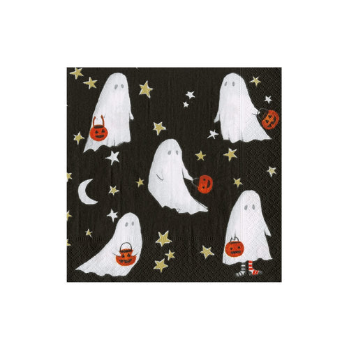 Ghoul's Night Out Boxed Cocktail Napkins - 40 Per Box