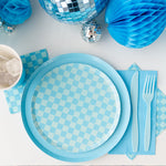 Check It! Out of the Blue Cocktail Napkins, Pack of 20