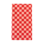 Check It! Cherry Crush Check Guest Napkins, Pack of 16