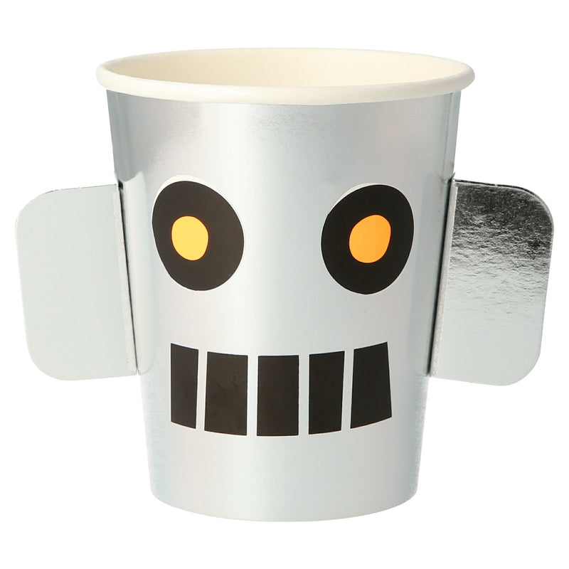 Robot Cups, Pack of 8