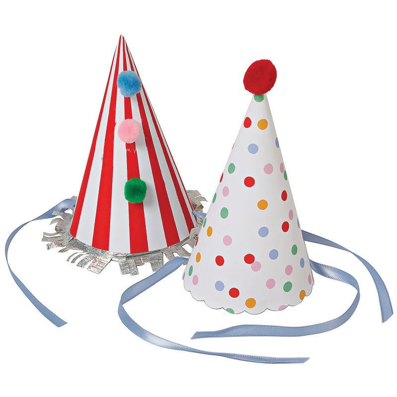 Spots & Stripes Party Hats