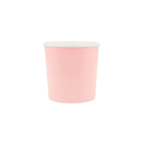 Cotton Candy Pink Tumbler Cups, Pack of 8