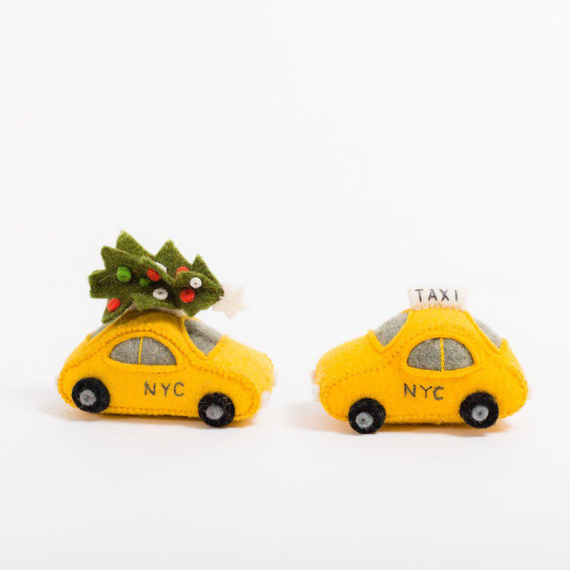 Holiday Taxi Ornament