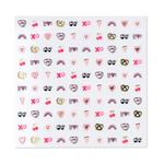 Love Notes Nail Stickers, Pack of 100