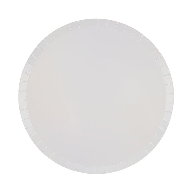 Shade Collection Dinner Plates, Pearlescent, Pack of 8
