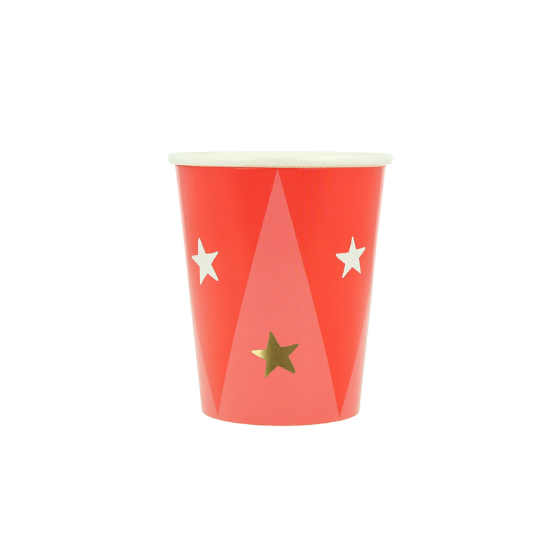 Circus Cups, Pack of 8