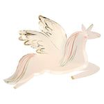 Winged Unicorn Plates, Pack of 8