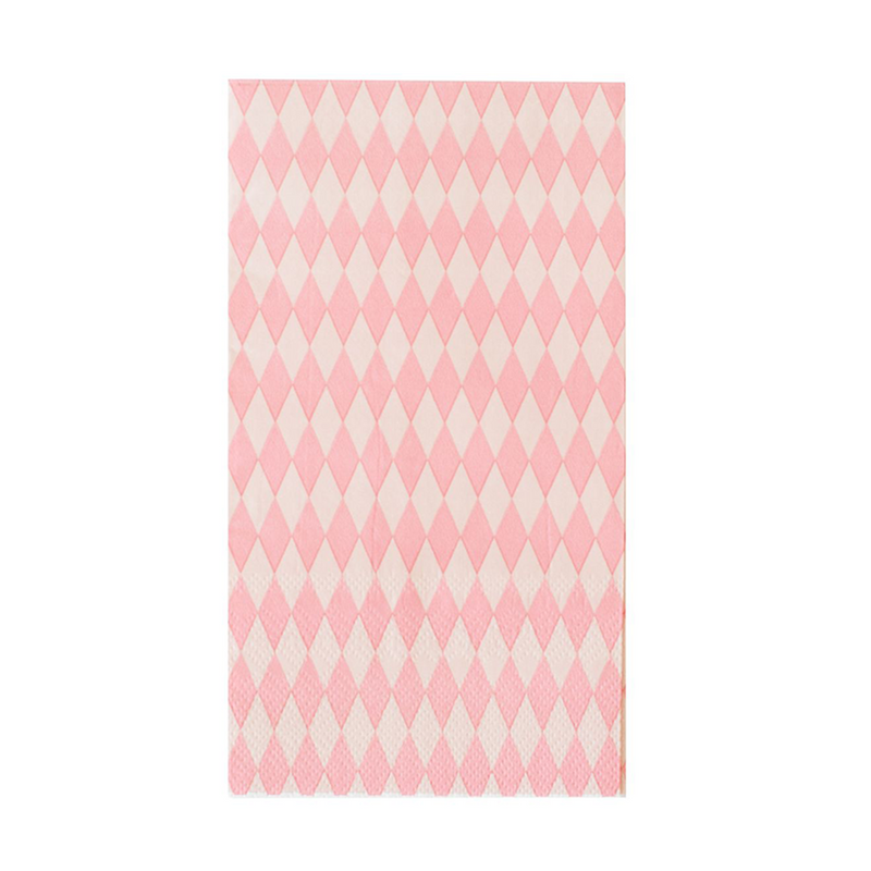 Check It! Tickle Me Pink Guest Napkins, Pack of 16