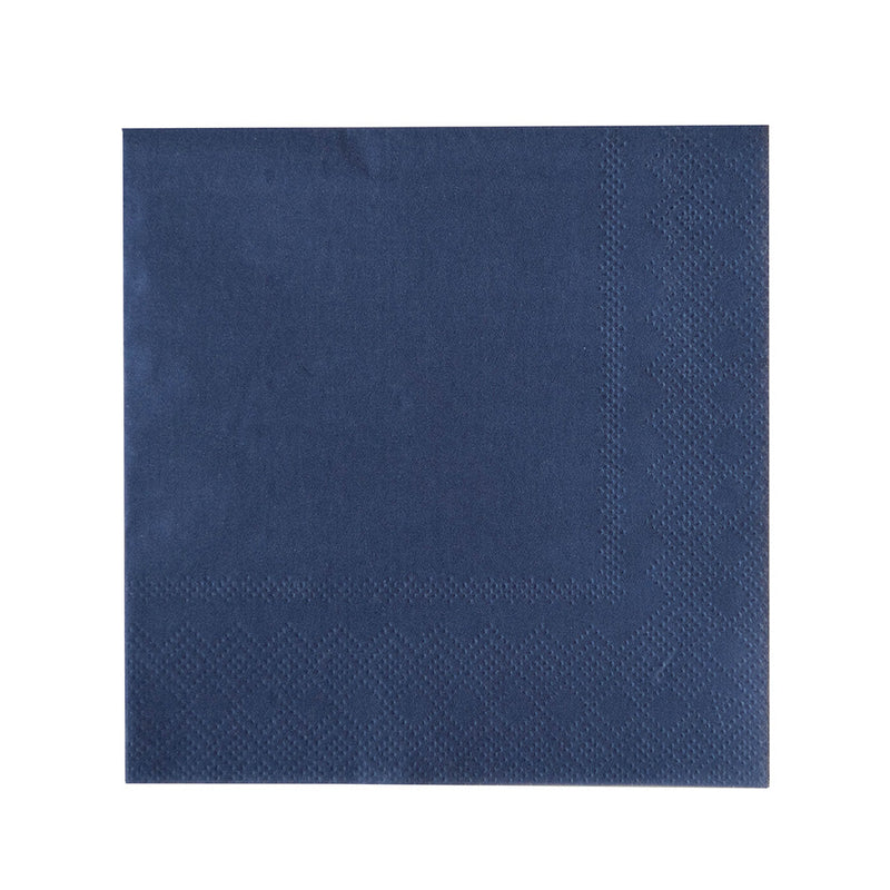Shade Collection Large Napkins, Midnight, Pack of 16