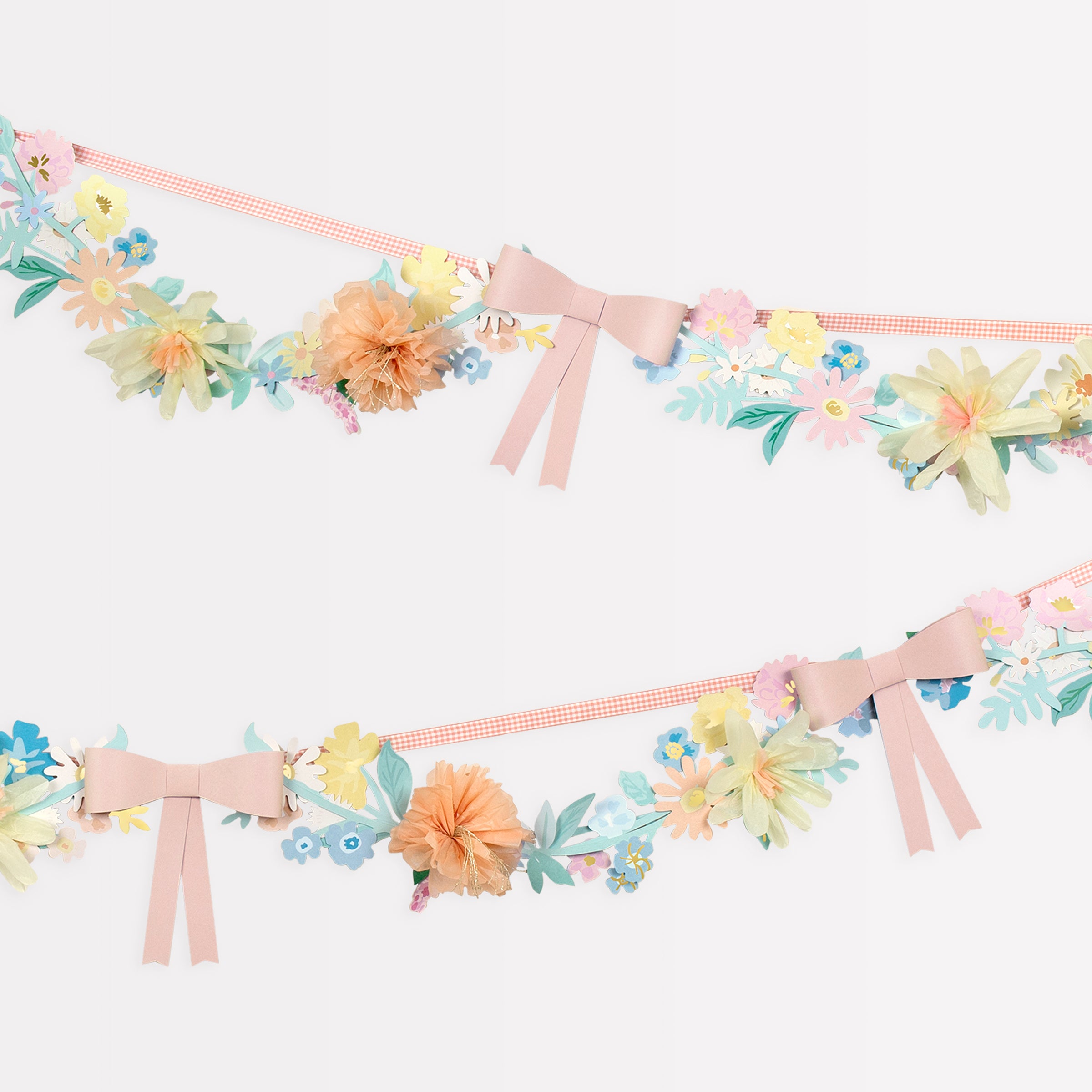 Flower & Bow Garland | Paperless Post Party Shop
