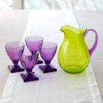Acrylic Pitcher in Green with Amethyst Handle - 1 Each 3