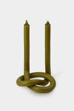 Knot Candle - Olive