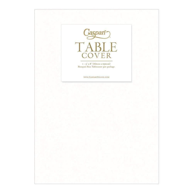 Paper Linen Solid Table Cover in White - 1 Each 3