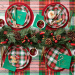 Winter Plaid Tablecloth