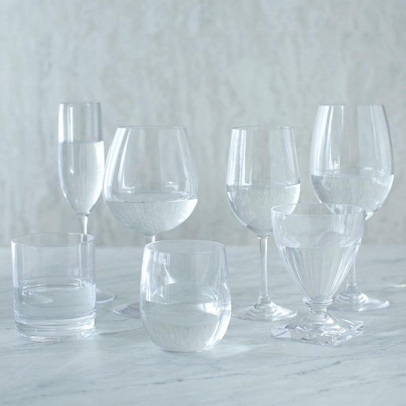 Acrylic 8.5 oz. Wine Goblet in Crystal Clear - 1 Each
