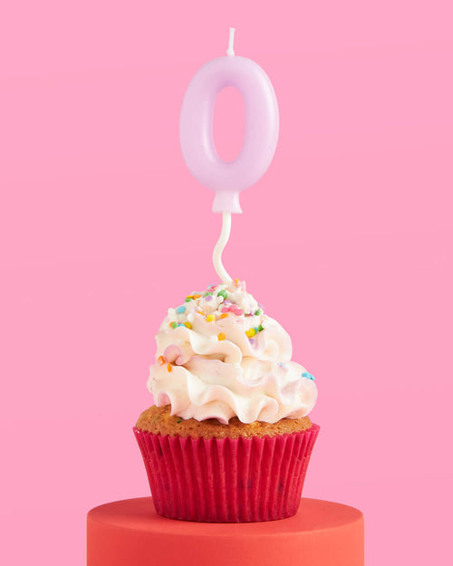 Birth-YAY Candles, Pastel Bubble Candle