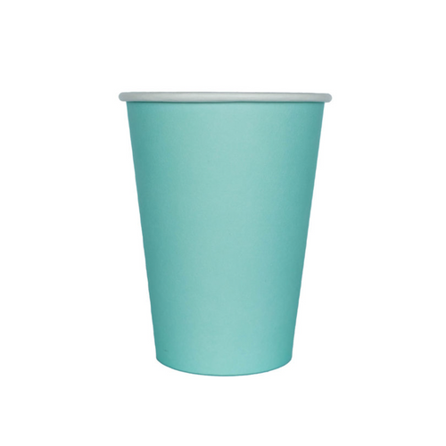 Shade Collection 12 oz. Cups, Seafoam, Pack of 8