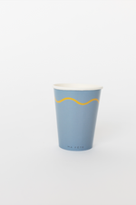 Signature Paper Cups, Blue & Yellow (8)