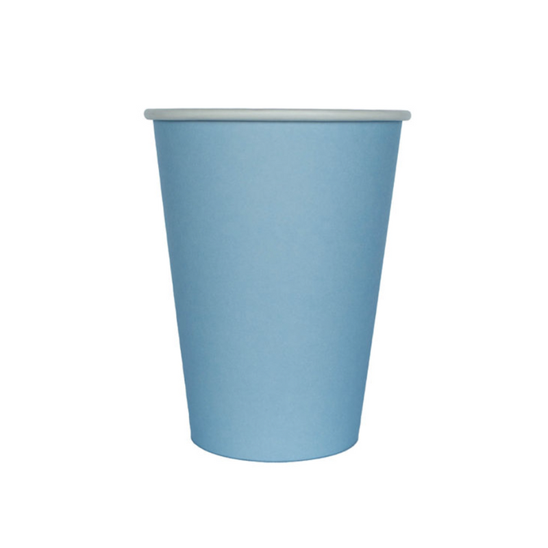 Shade Collection 12 oz. Cups, Wedgewood, Pack of 8