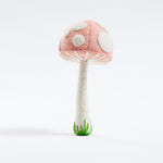 Large Pink Lady Mushroom Ornament