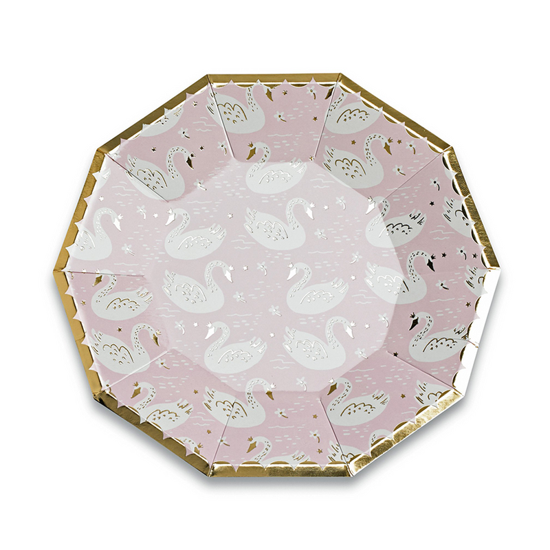 Sweet Princess Large Plates, Pack of 8