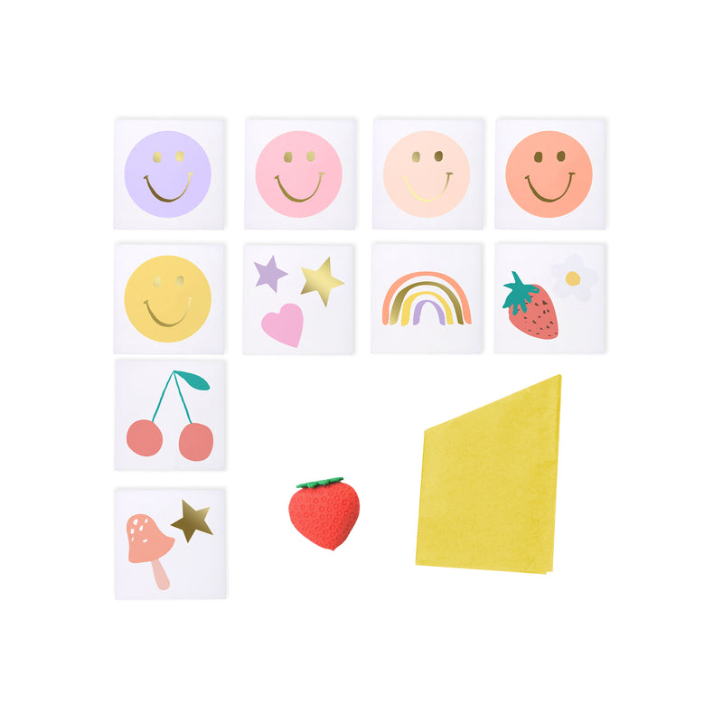 Happy Face Icons Surprise Balls, Pack of 6