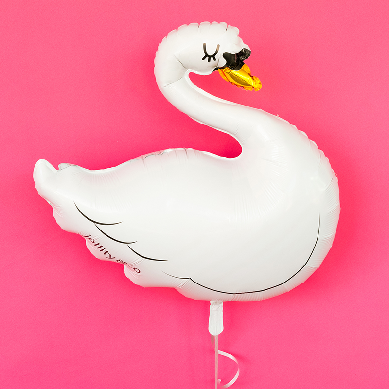 Mylar Swan Balloon