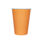 Shade Collection 12 oz. Cups, Apricot, Pack of 8