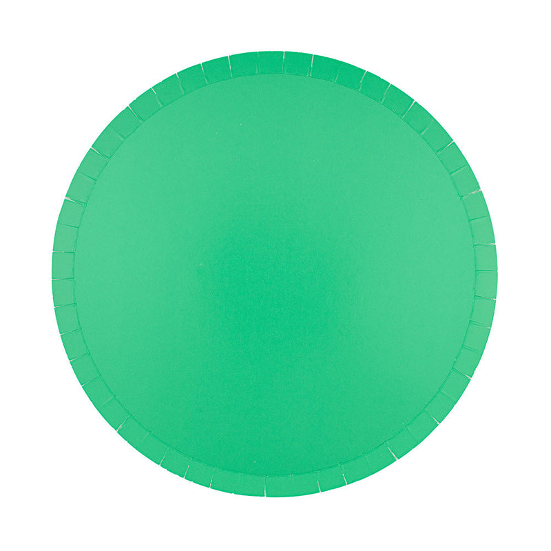 Shade Collection Dinner Plates, Grass, Pack of 8