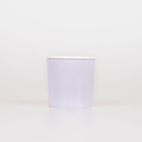 Periwinkle Tumbler Cups, Pack of 8
