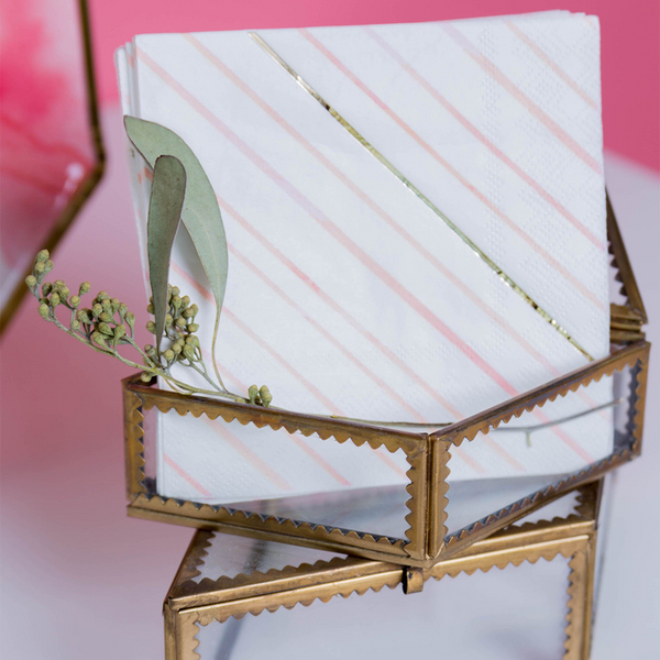 Pretty in Pink Cocktail Napkins, Pack of 20 | Paperless Post Party Shop
