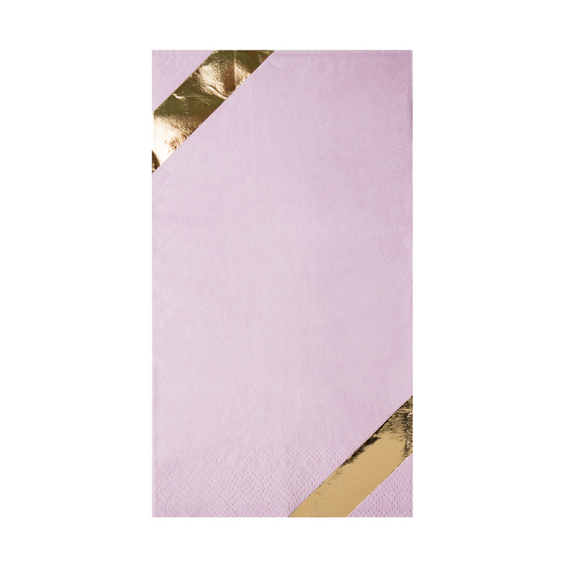 Posh Lilac You Lots Guest Napkins, Pack of 18