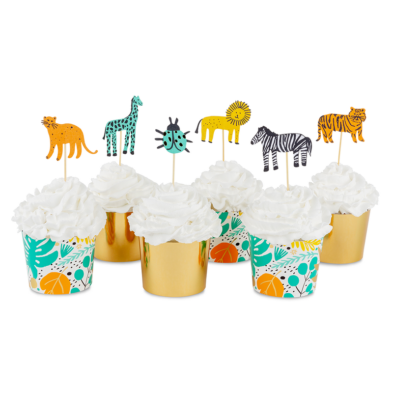 Into the Wild Cupcake Decorating Set, Pack of 24