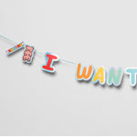 10' I Want Candy Banner