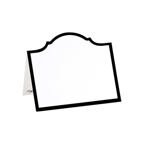 Arch Die-Cut Place Cards in Black Foil - 8 Per Package 1