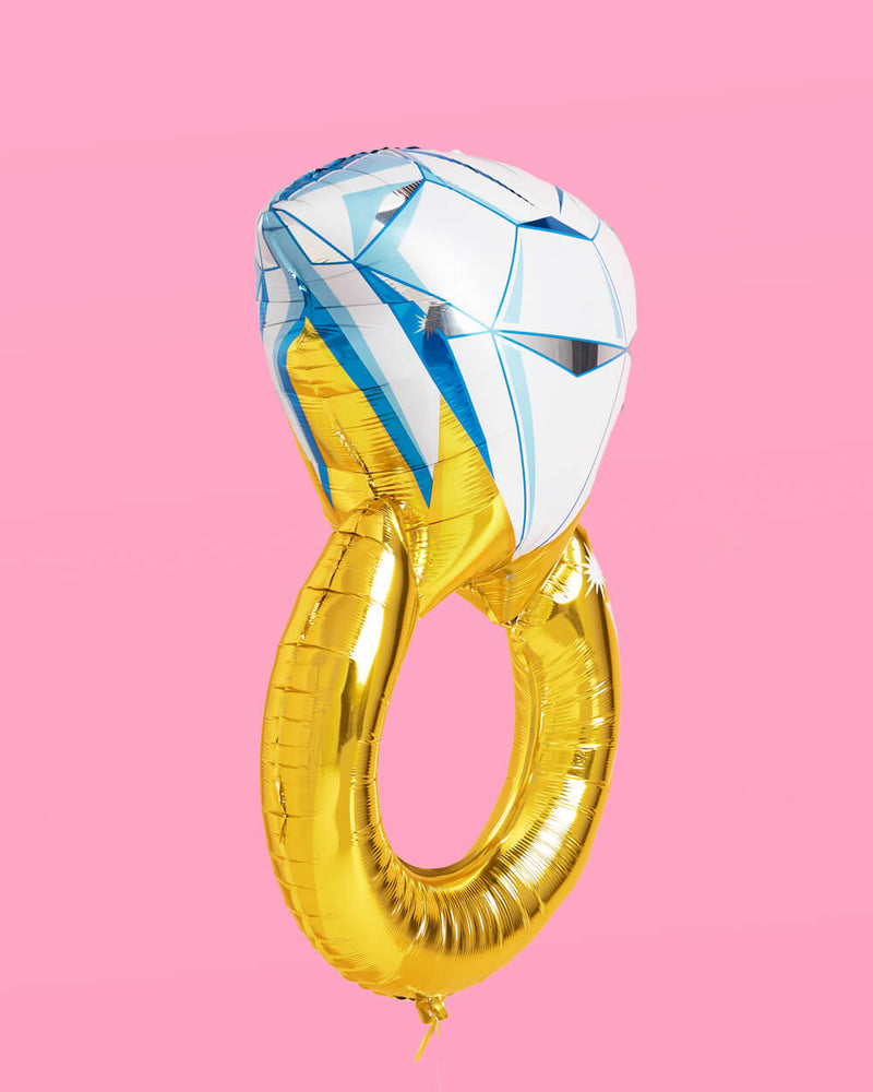 Diamond Ring Balloon - 40" foil balloon