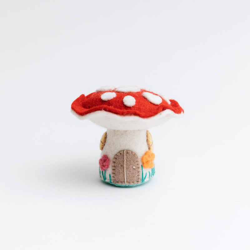 Magic Fairy House Mushroom Ornament