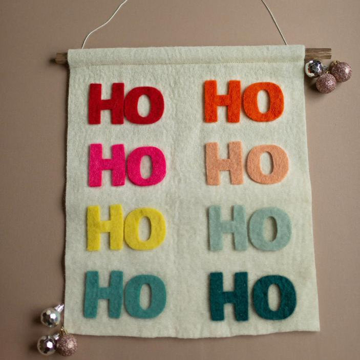 Ho Ho Ho Christmas Banner