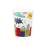 Superhero 9 oz Cups, Pack of 8