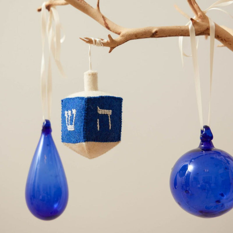 Large Spinning Dreidel Ornament