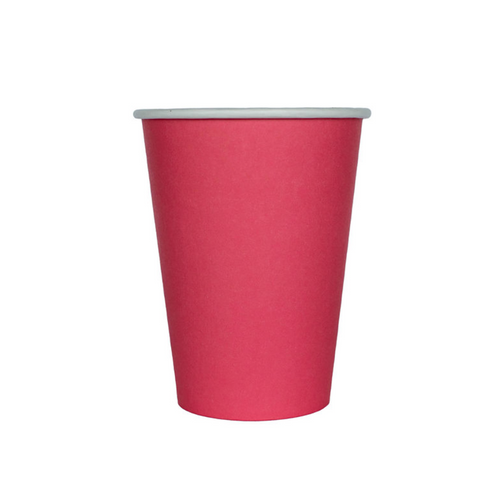Shade Collection 12 oz. Cups, Watermelon, Pack of 8