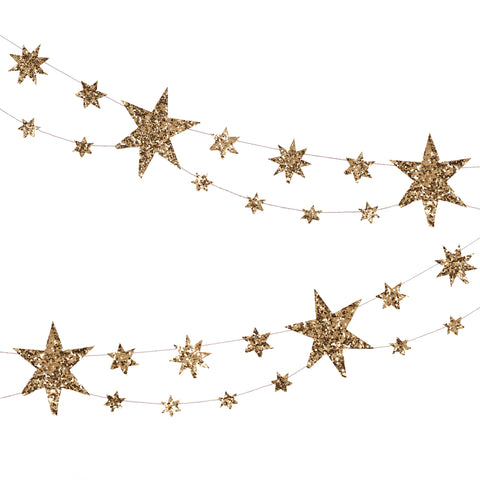 Meri Meri - Gold Tinsel Fringe Garland