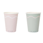 Signature Paper Cups, Pink & Mint (8)