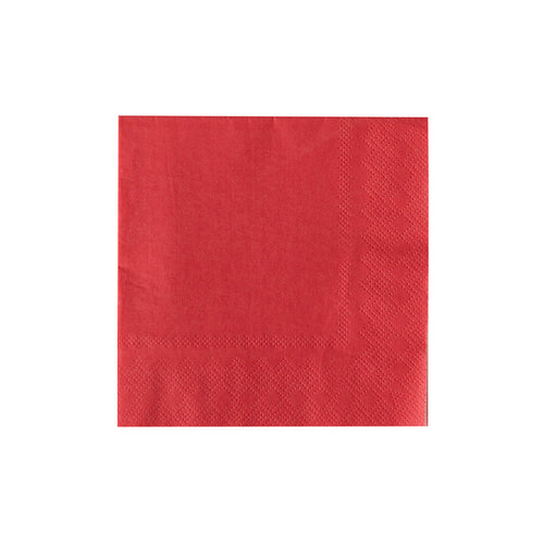 Shade Collection Cocktail Napkins, Cherry, Pack of 20