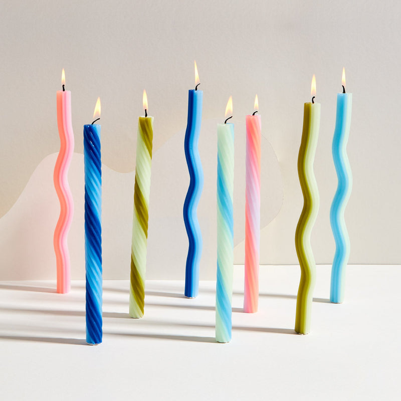Wiggle Candles - Blue (2 pack)