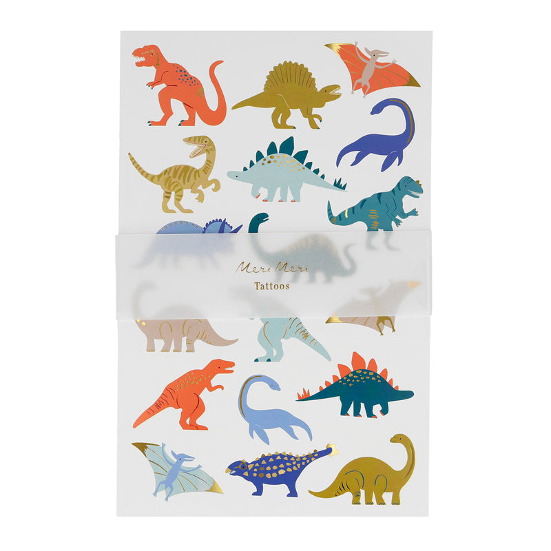 Dinosaurs Tattoo Sheets, 2 Sheets
