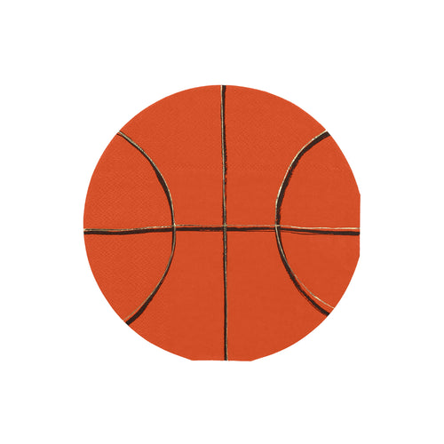 Basketball Napkins, Pack of 16