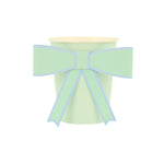Pastel Bow Cups, Pack of 8