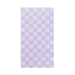 Check It! Purple Posse Check Guest Napkins, Pack of 16