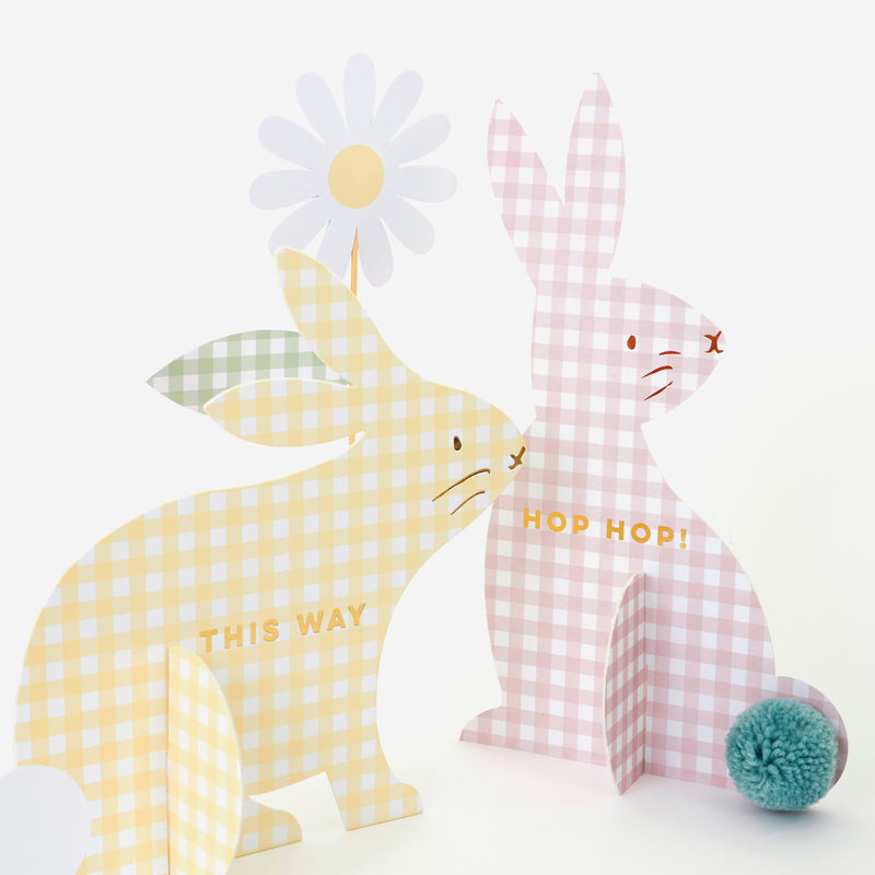 Gingham Bunnies Egg Hunt Kit